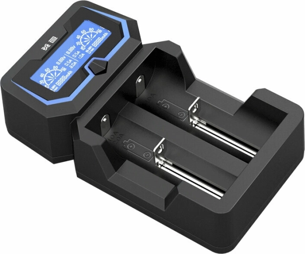 Xtar X2 încărcător inteligent universal cu încărcare rapidă și micro USB