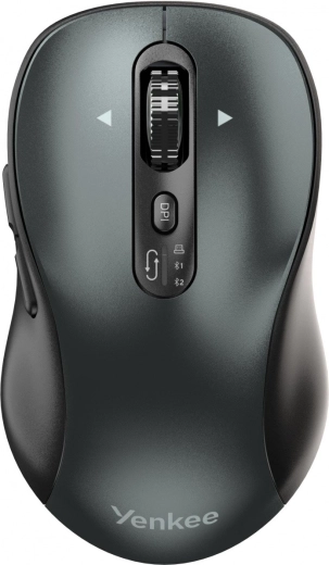 Mouse wireless YENKEE GYRO cu conexiune duală Bluetooth și USB 2,4 GHz