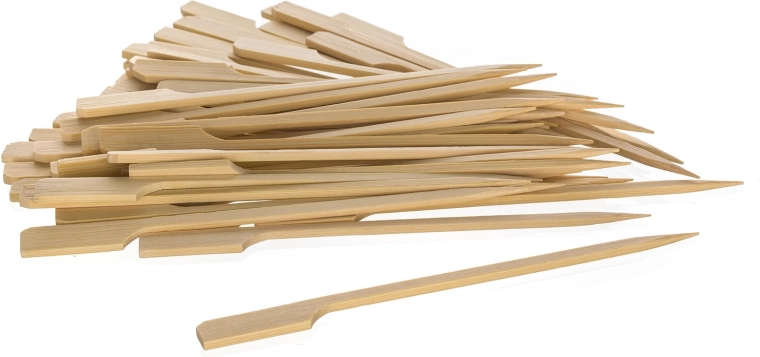 Bețe din bambus cu mâner plat 15 cm BANQUET (50 buc)