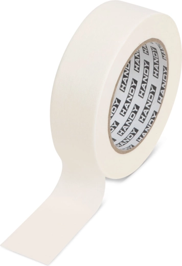 Bandă de mascare cu adeziv pe bază de apă, 50 m x 36 mm, albă