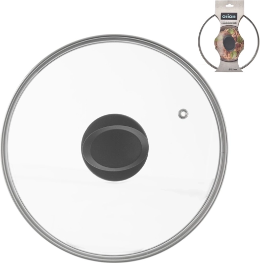 Capac din sticlă 22 cm pentru oală sub presiune