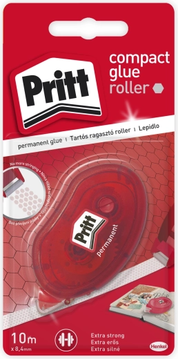 Roller adeziv Pritt Compact permanent 8,4 mm x 10 m