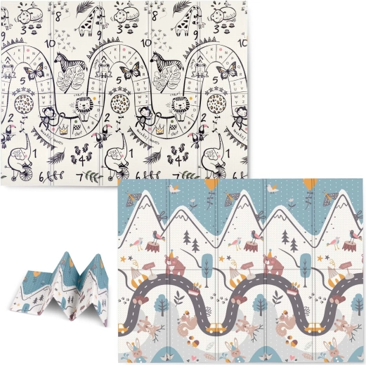 Saltea educațională pliabilă din spumă 200 × 150 × 1 cm Nukido