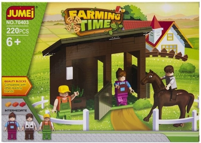 Set de construcție Jumei fermă Farming Time 220 piese - 1 bucată