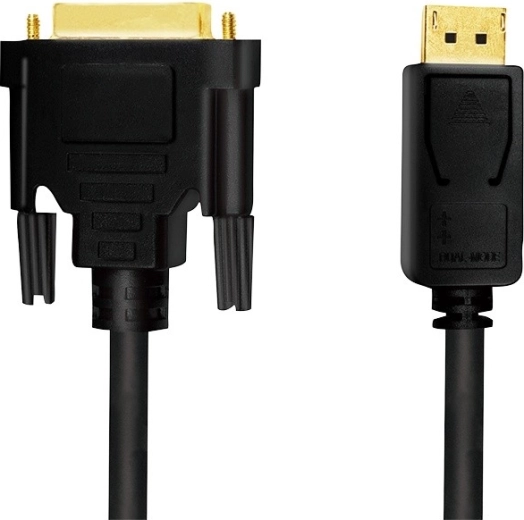 Cablu LogiLink DisplayPort 1.2 la DVI, 2 m, negru