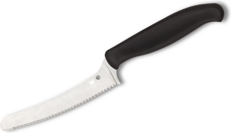 Spyderco Z-Cut cuțit de bucătărie cu vârf bont 11 cm negru