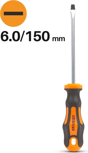 Șurubelniță plată 6,0 × 150 mm