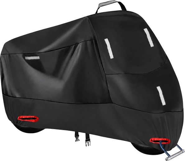 Prelată universală impermeabilă pentru motocicletă și scuter XXXL 265 × 105 × 125 cm