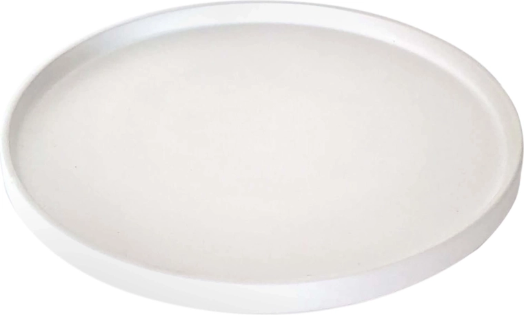 Farfurie de desert 20 cm alb mat Kitchisimo