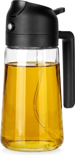 Pulverizator din sticlă Vilde pentru ulei și oțet 450 ml