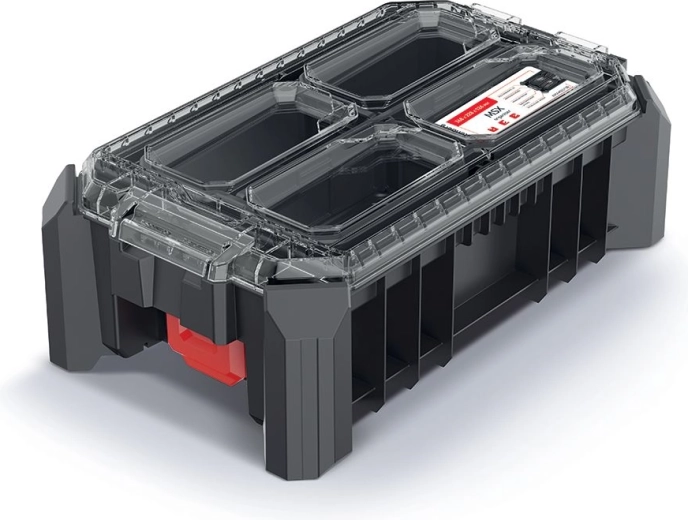 Organizator modular MSX 36,8 × 22,8 × 12,6 cm, negru