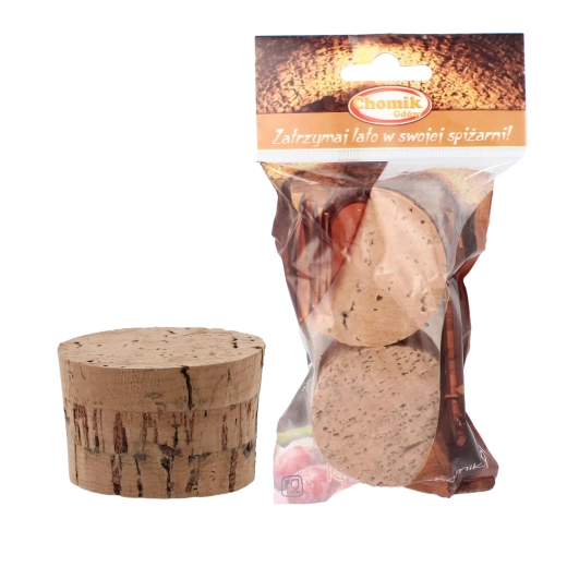 Dopuri ecologice din plută 55 mm pentru damigene de 54 l – set 2 buc