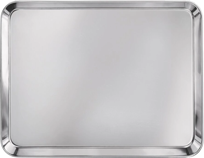 Tavă de servire din inox 31,7 × 24 cm