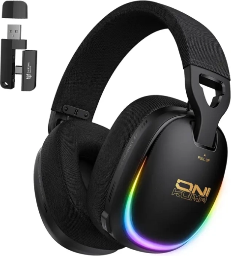 Căști de gaming wireless ONIKUMA GT805 negre