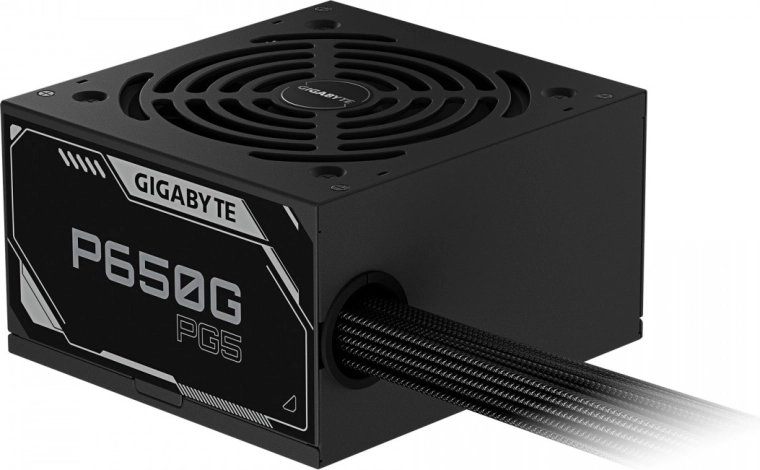 Gigabyte P650G 650W sursă de alimentare ATX cu ventilator hidraulic de 120 mm, ATX 3.1 și PCIe 5.0