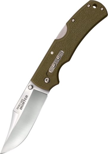 Cold Steel Double Safe Hunter cuțit de vânătoare pliabil verde 8,9 cm