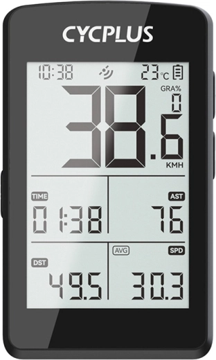 Ciclocomputer Cycplus M3 cu GPS și autonomie lungă a bateriei
