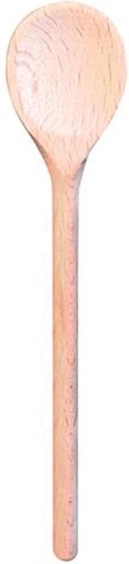 Lingură rotundă de lemn 20 cm