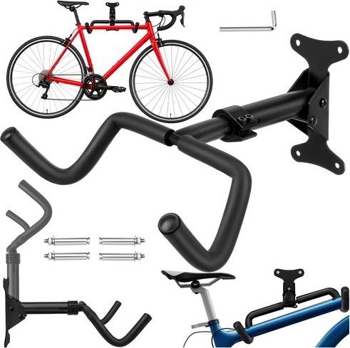 Suport de perete pliabil Trizand pentru bicicletă 30 kg 24–29"