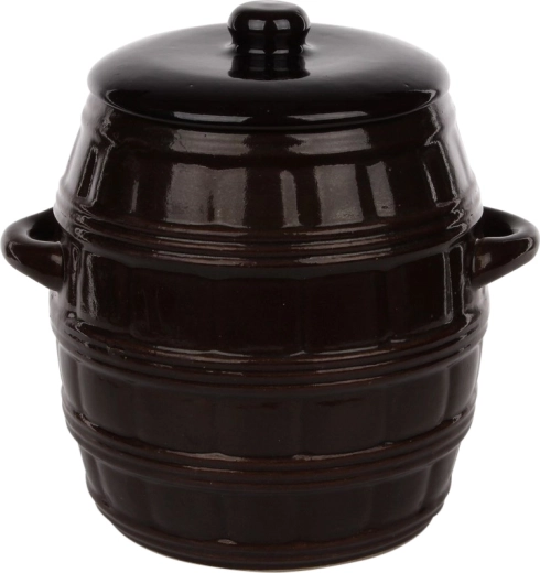 Butoi din gresie 2,5 l cu capac