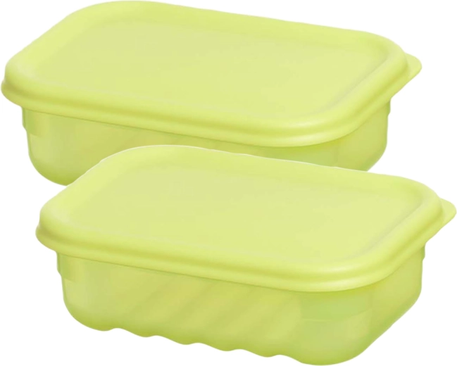 Cutie pentru alimente Fresh Block 330 ml, set 2 buc