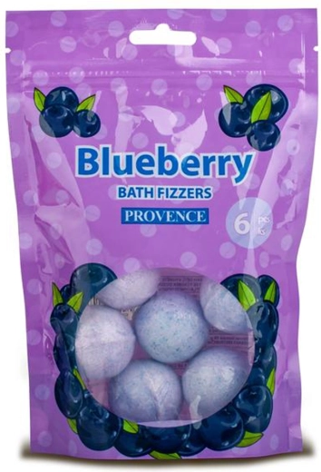 Bombe efervescente de baie afine Provence 6 buc (20 g)