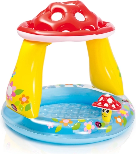 Piscină gonflabilă pentru copii Intex Ciupercuță 102 × 89 cm