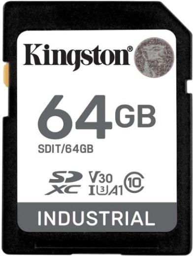 Card microSD industrial 64 GB CL10 UHS‑I