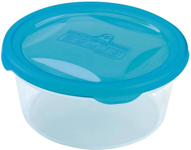 Cutie din plastic HEIDRUN Polar Frost 0,8 l rotundă