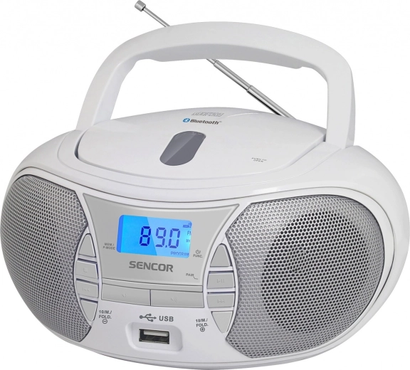 Boombox Sencor cu player CD și Bluetooth SPT 2700 WH alb