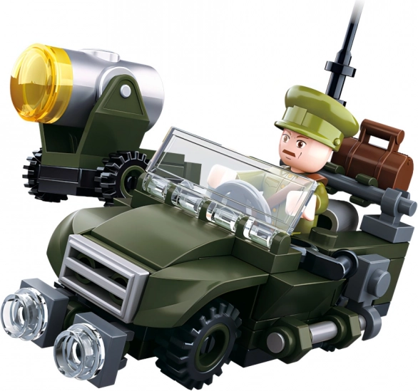 Jeep de patrulare Sluban WWII