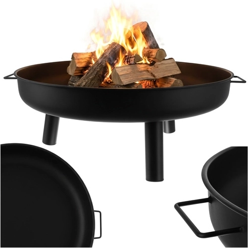 Vatră de grădină 80 cm KAMINER cu mânere