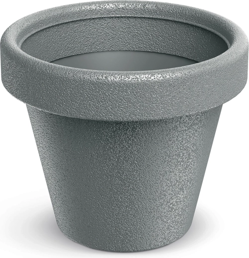 Ghiveci Origina 29,8 cm – piatră gri, ușor și rezistent