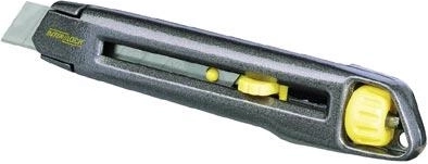 Cuțit cu lamă segmentată 18 mm STANLEY Interlock