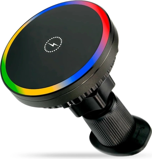 Suport auto magnetic cu încărcare wireless MagSafe 15 W everActive