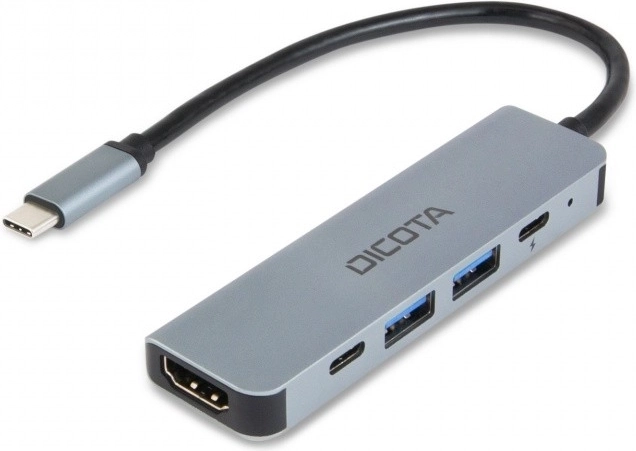 Hub USB-C 5 în 1 cu HDMI 4K și Power Delivery 100 W