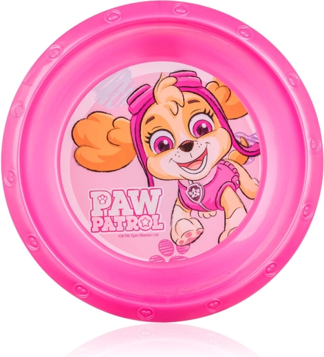 Bol pentru copii PATROL GIRL din plastic, 17 cm