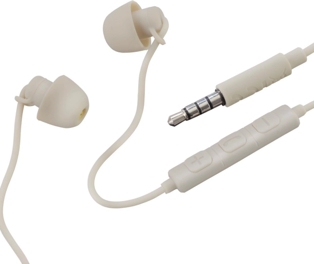 Căști in-ear Relax cu jack de 3,5 mm, culoare nisip