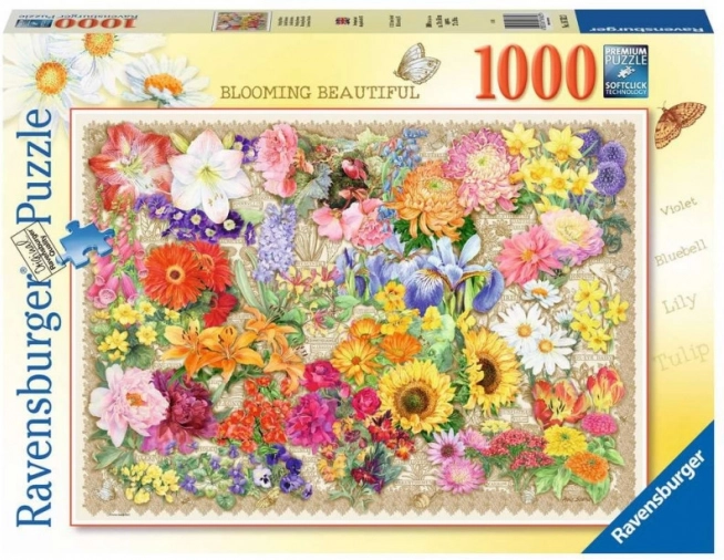 Puzzle 1000 piese Flori Înflorite