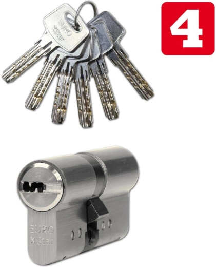 Butuc cilindric 30/35 nichel – 6 chei, clasa de securitate 4 RICHTER