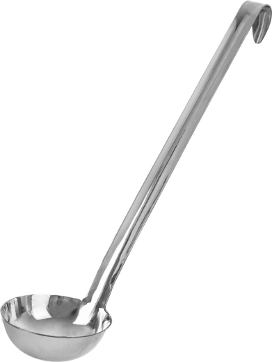 Polonic din oțel inoxidabil Orion, 75 ml, 29 cm
