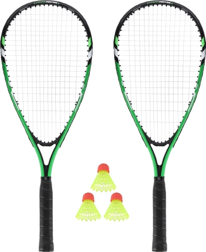 Set de crossminton Nils NRS001 verde