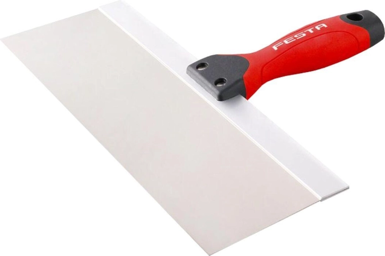 Gletieră din oțel inoxidabil cu întăritură 300 mm FESTA