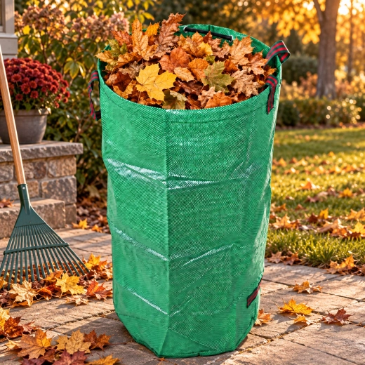 Sac de grădină pentru frunze și iarbă, 160 l