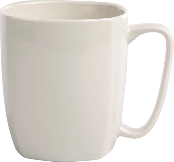Cană pătrată Regular 400 ml fără decor