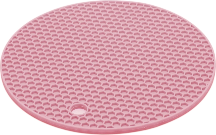 Suport din silicon pentru oale, 18 cm - roz