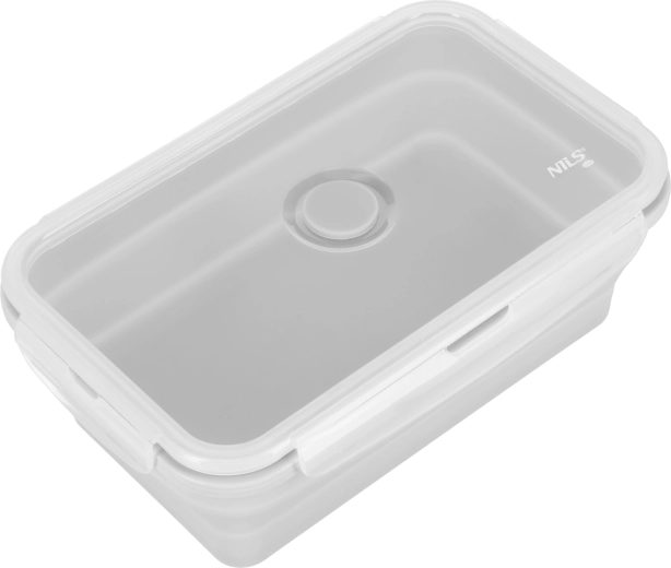 Cutie pliabilă pentru gustări NILS Camp 1200 ml – gri