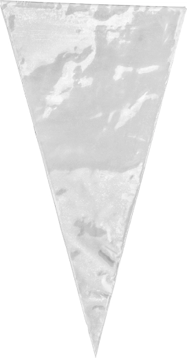 Set de pungi de ornat de unică folosință 35 × 18 cm, alb (10 buc.)