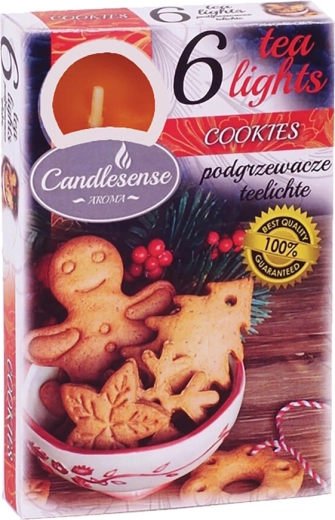 Lumânare parfumată tip pastilă Bucătăria bunicii, 6 buc