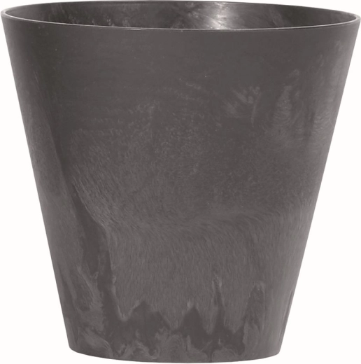Ghiveci Tubus efect beton 40 cm antracit
